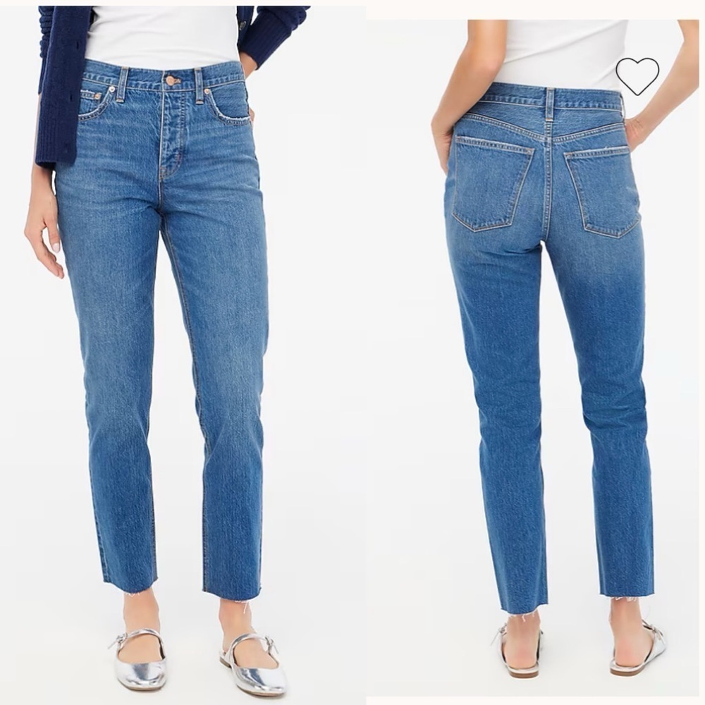 JCrew Sz 28P Premium Edition straight jean with button fly